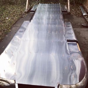 5052H32 Aluminum for Airstream belly pan or other RV's