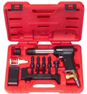 Wicks Aircraft Delux 3X Rivet Gun Box Set for Solid Rivets Includes Gun,  Bucking Bars, Rivet Sets, and Regulator. 777-3X Pneumatic Rivet Gun Kit